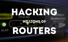 Routers utilizados para ataques!
